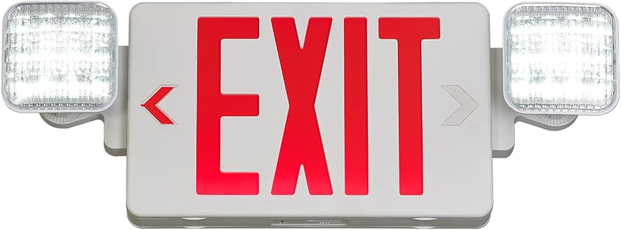 Emergency lighting and exit signs
